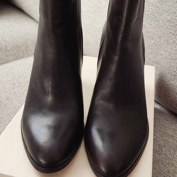 Coach "Jemma" Leather Ankle Booties | Gently Pre-Owned| sz 9 - Picture 3 of 8